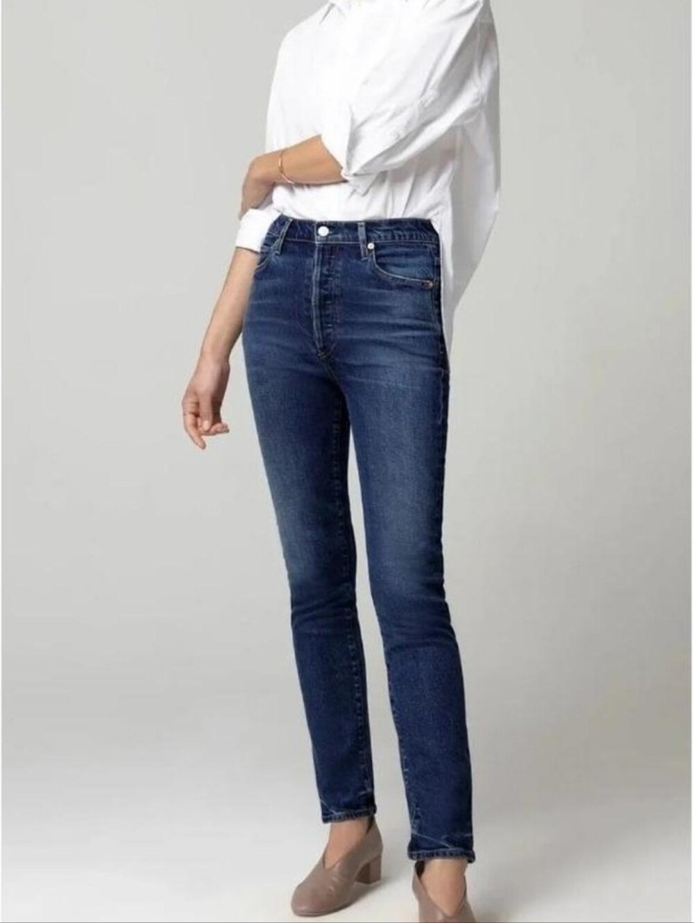 Citizens Of Humanity Olivia Denim High Rise Skinny Jean New Size 23